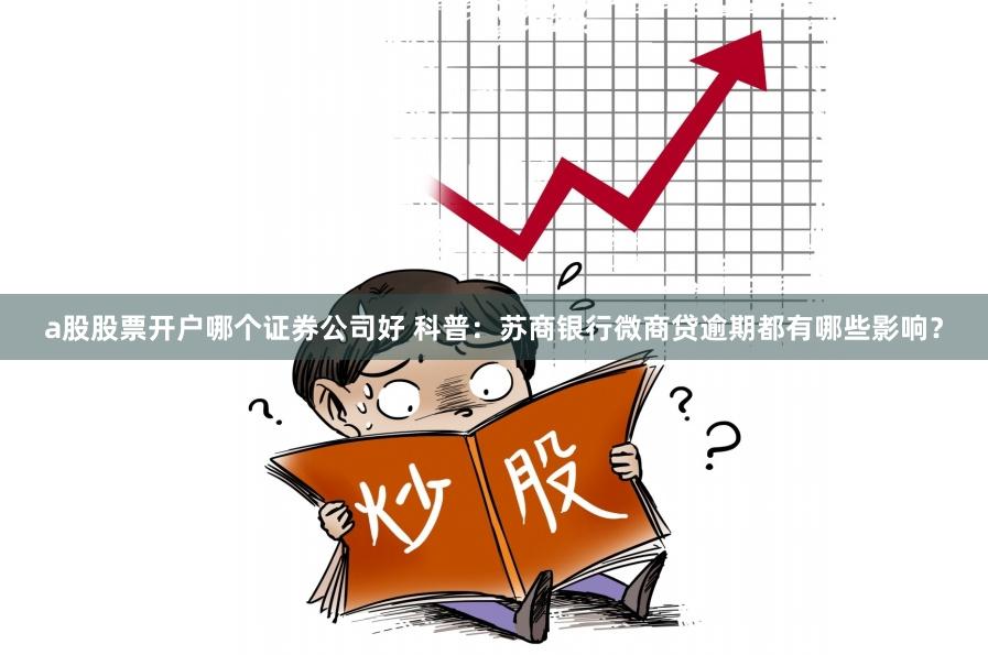 a股股票开户哪个证券公司好 科普：苏商银行微商贷逾期都有哪些影响？